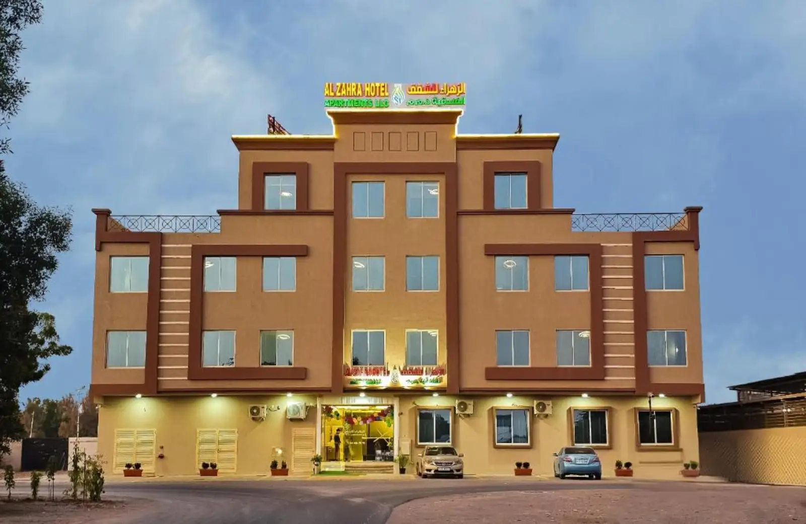 Exterior of Al Zahra Hotel Apartments Ras Al Khaimah
